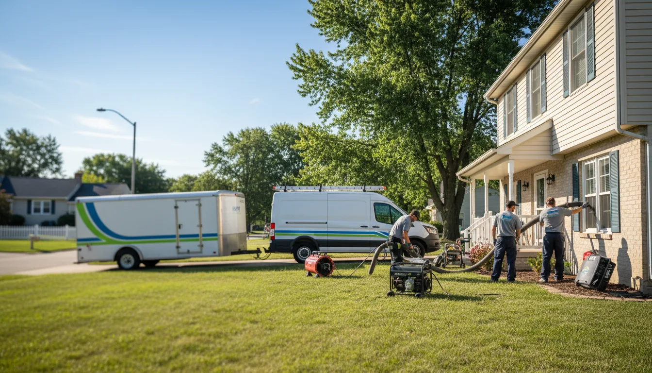 Flooded Basement Restoration And Cleanup With Repair in Lakeville, MN near me